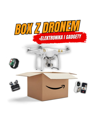 Amazon Box - Dron i Gadżety, Wartość Rynkowa Produktów: 1650 zł